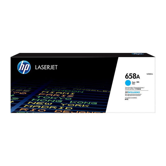 HP 658A Cyan Toner W2001A - Cartridge West