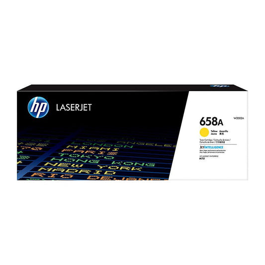 HP 658A Yellow Toner W2002A - Cartridge West