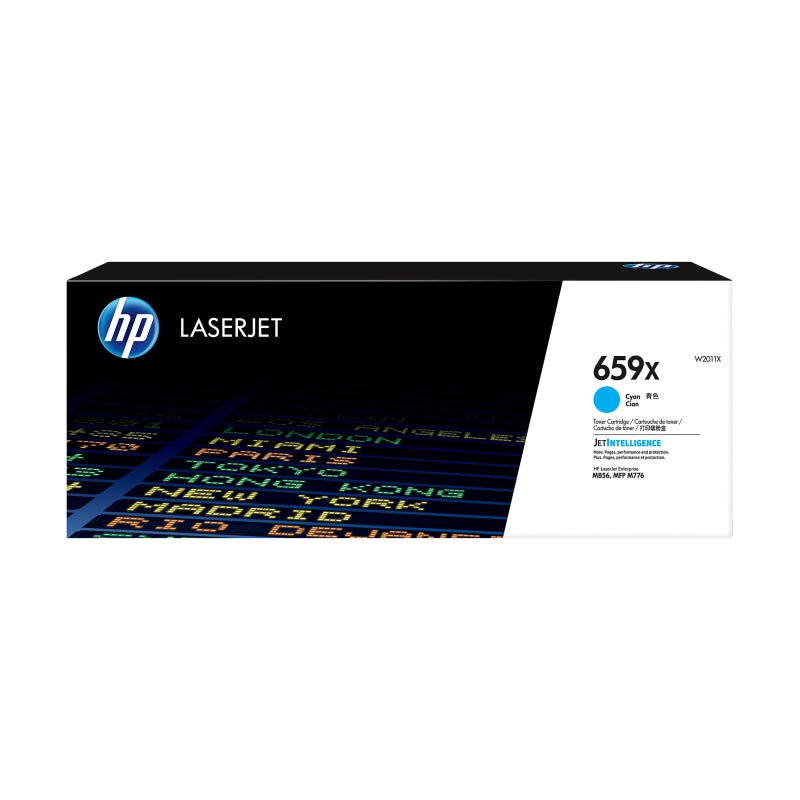HP 659X Cyan Toner W2011X - Cartridge West