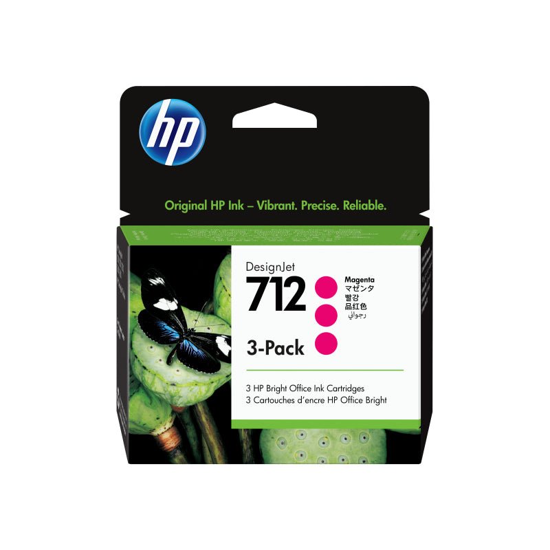 HP 712 29ml Mag 3 Pk 3ED78A - Cartridge West