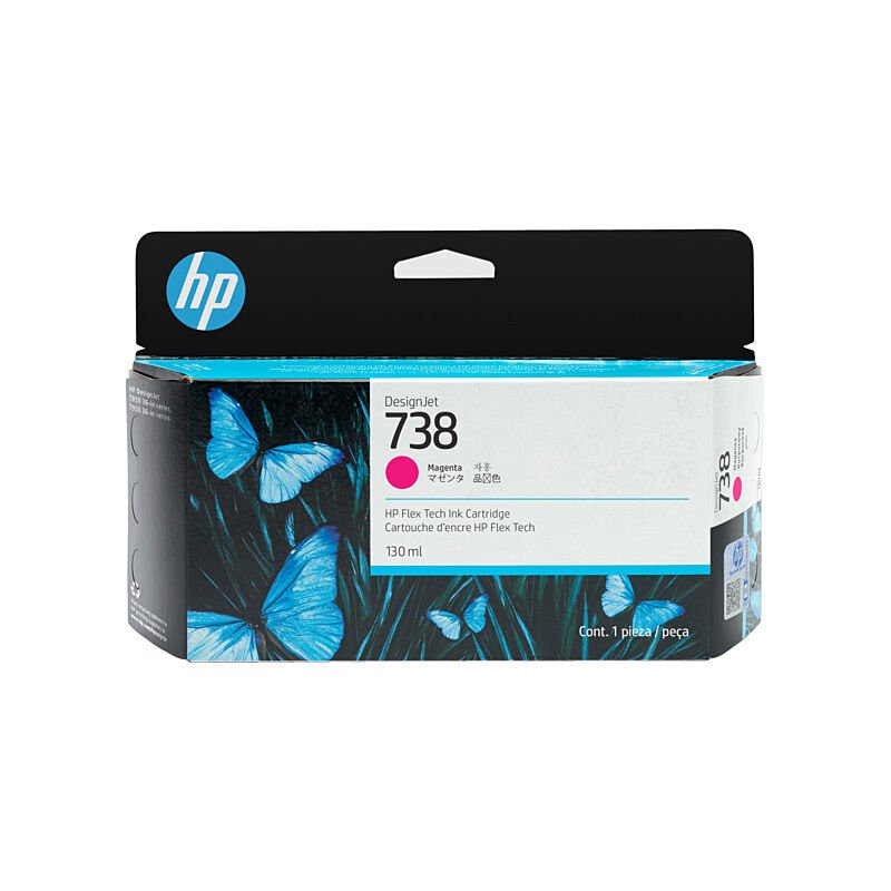 HP #738 130ml Mag Ink 498N6A - Cartridge West