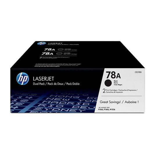 HP 78A Twin Pack CE278AD - Cartridge West