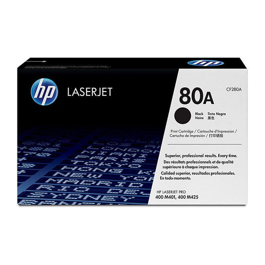 HP 80A Black Toner CF280A - Cartridge West