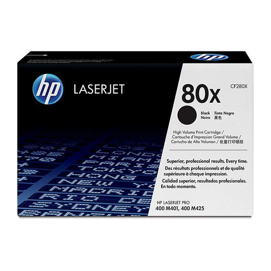 HP 80X Black Toner CF280X - Cartridge West