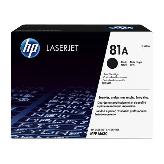 HP 81A Black Toner CF281A - Cartridge West
