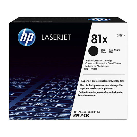 HP 81X Black Toner CF281X - Cartridge West