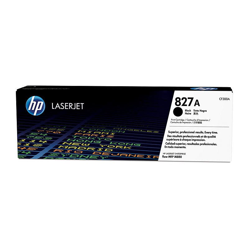 HP 827A Black Toner Cartridge CF300A - Colour LaserJet Toner - Cartridge West