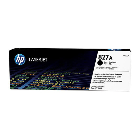 HP 827A Black Toner Cartridge CF300A - Colour LaserJet Toner - Cartridge West