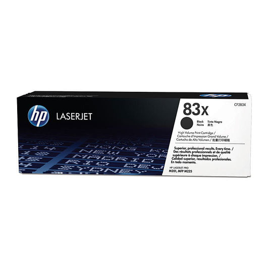 HP 83X Black Toner CF283X - Cartridge West