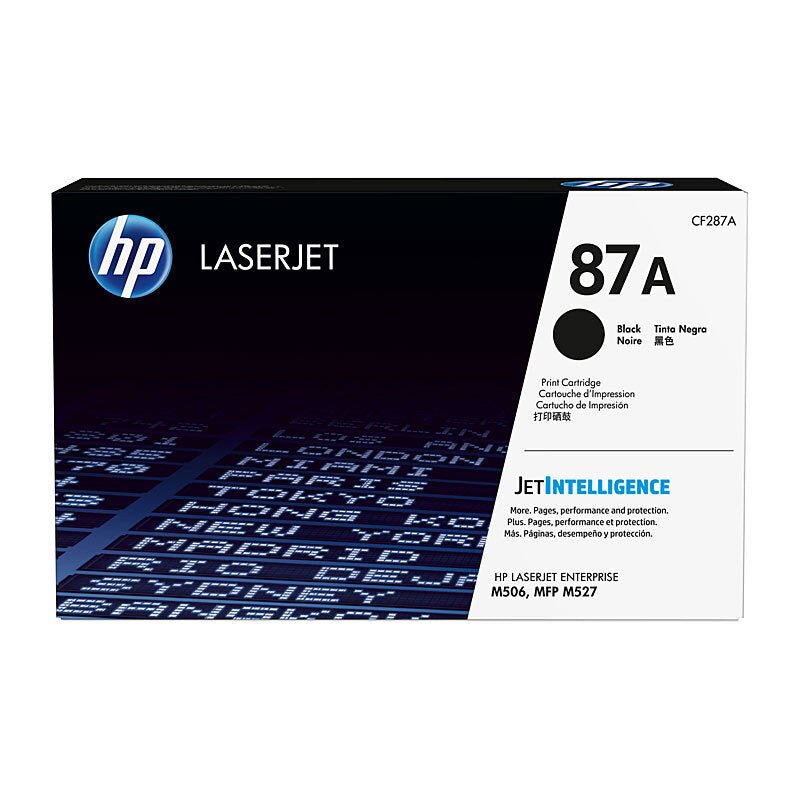 HP 87A Black Toner CF287A - Cartridge West