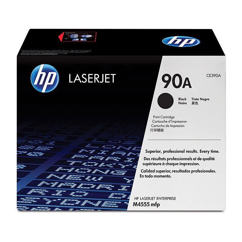 HP 90A Black Toner CE390A - Cartridge West