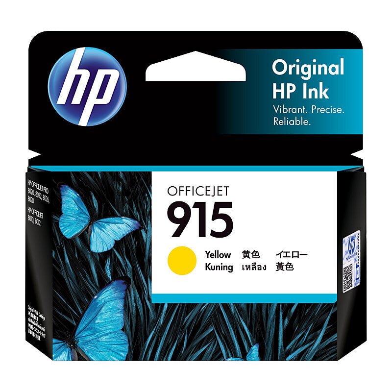 HP 915 Yellow Ink 3YM17AA - Cartridge West
