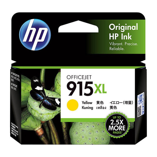 HP 915XL Yellow Ink 3YM21AA - Cartridge West
