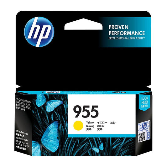 HP 955 Yellow Ink L0S57AA - Cartridge West