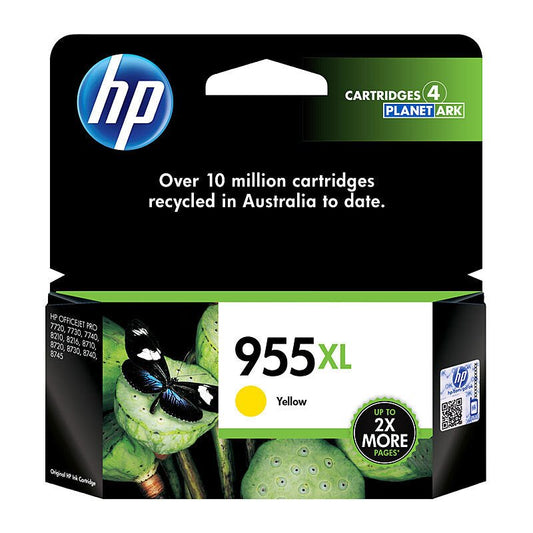 HP 955XL Yellow Ink L0S69AA - Cartridge West