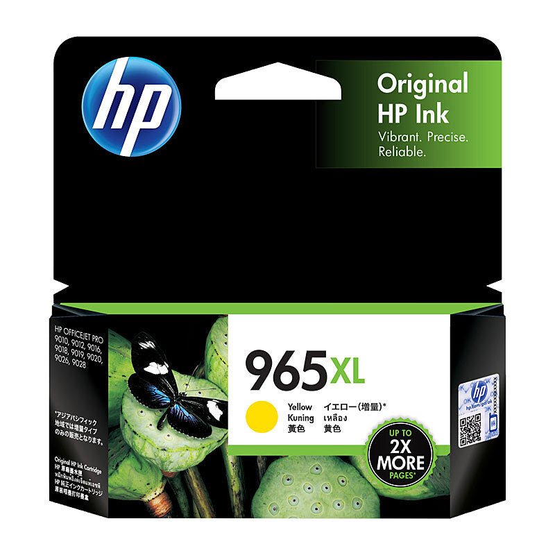 HP 965XL Yellow Ink 3JA83AA - Cartridge West