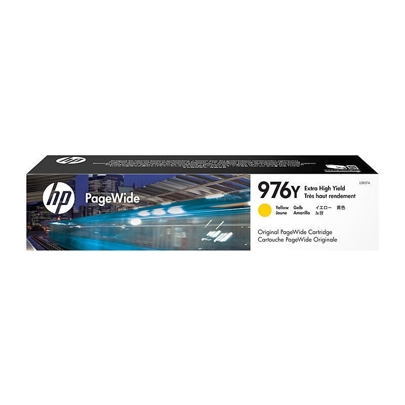 HP #976Y Yellow Ink L0R07A - Cartridge West