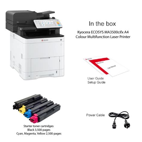 Kyocera MA3500CIFX Clr MFP - Cartridge West