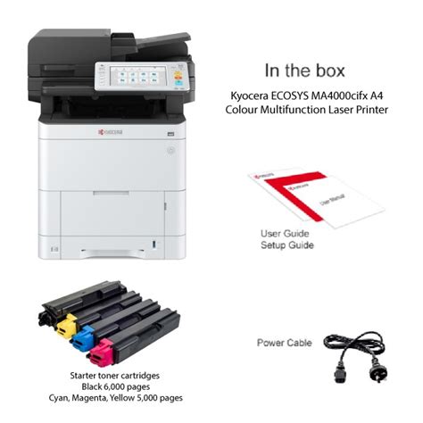 Kyocera MA4000CIFX Clr MFP - Cartridge West