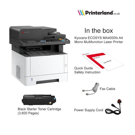 Kyocera MA4000FX Mono MFP - Cartridge West