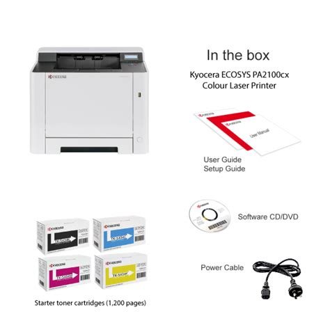 Kyocera PA2101CX Clr Laser - Cartridge West