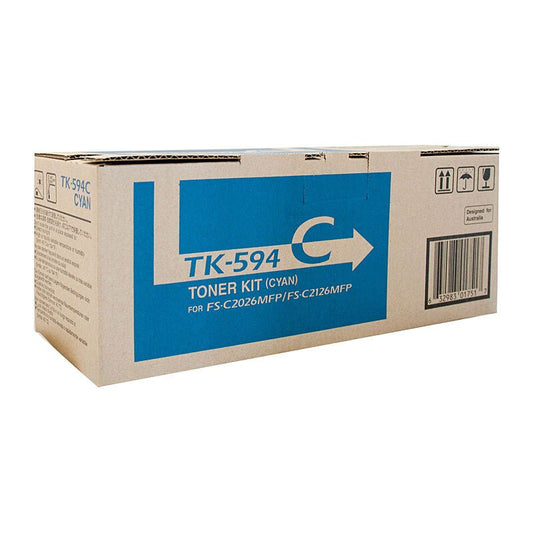 Kyocera TK594 Cyan Toner - Cartridge West
