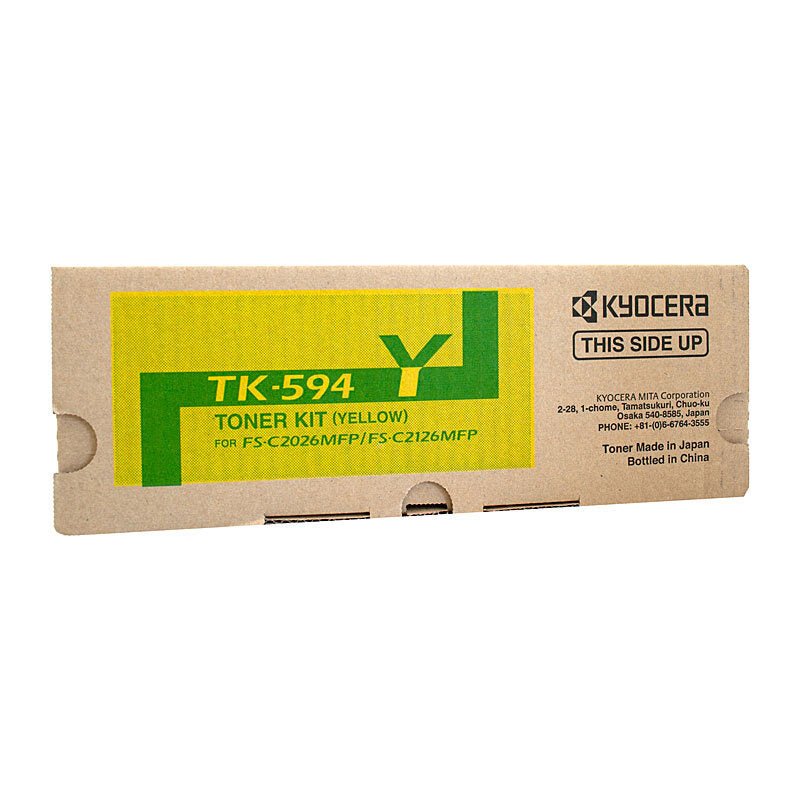 Kyocera TK594 Yellow Toner - Cartridge West