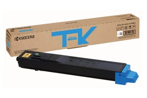 Kyocera TK8119 Cyan Toner - Cartridge West