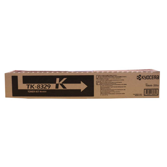 Kyocera TK8329 Black Toner - Cartridge West