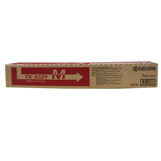 Kyocera TK8329 Magenta Toner - Cartridge West