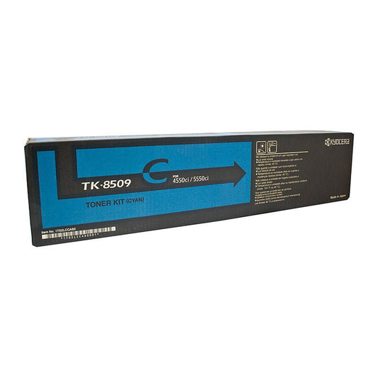 Kyocera TK8509C Cyan Toner - Cartridge West