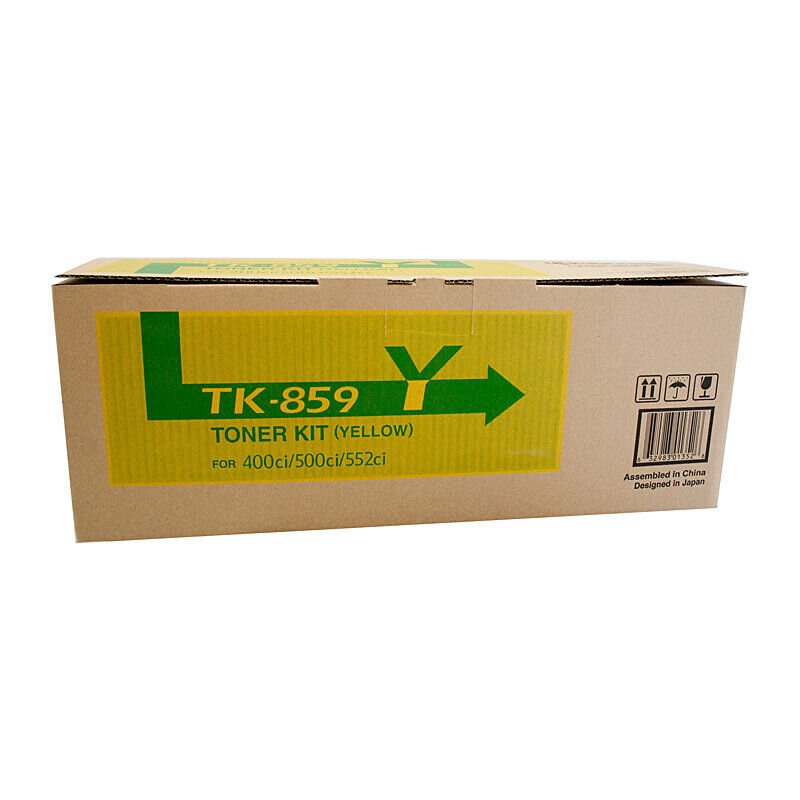 Kyocera TK859 Yellow Toner - Cartridge West