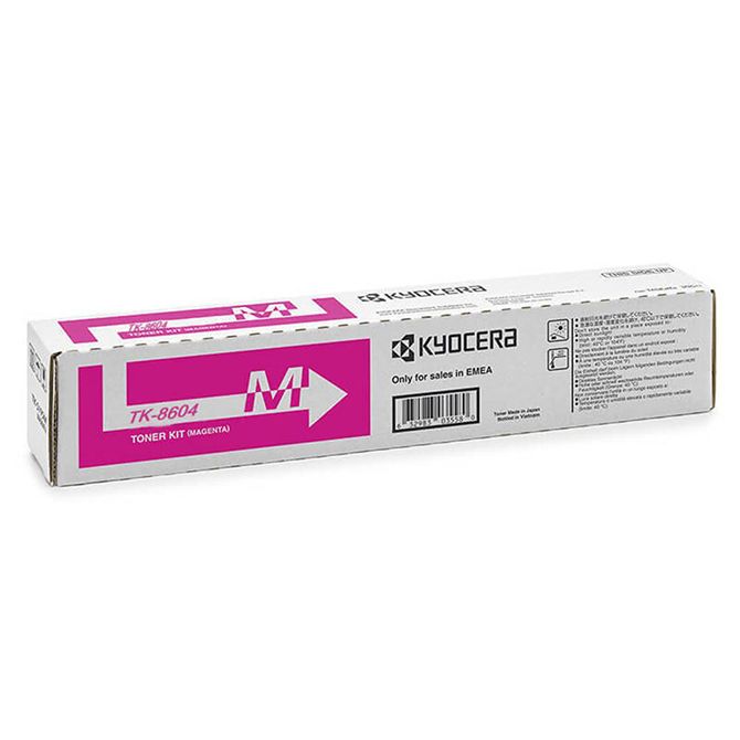 Kyocera TK8604 Magenta Toner - Cartridge West