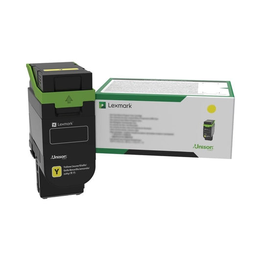Lexm 75M1HY0 HY Yellow Toner - Cartridge West