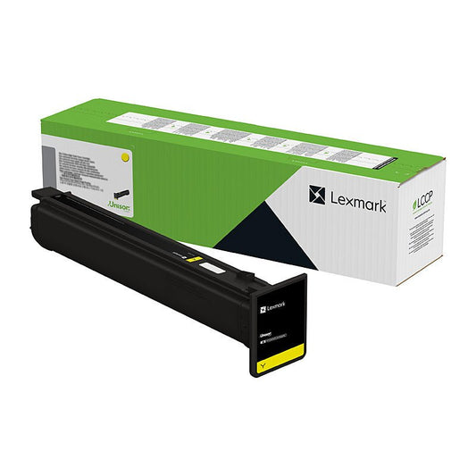 Lexm 77L1HY0 Yellow Toner - Cartridge West