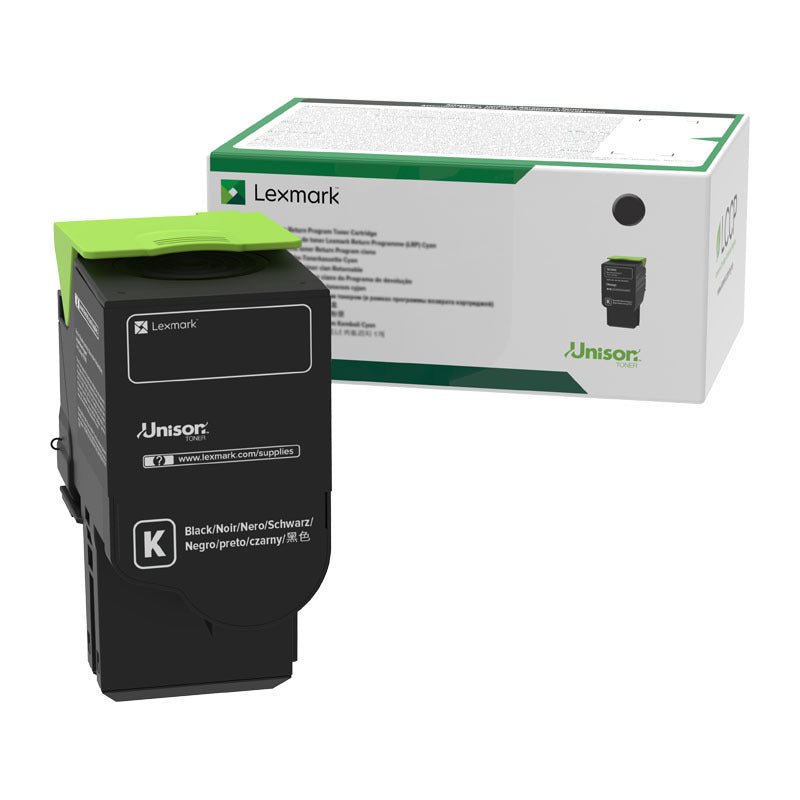 Lexm 78C6UKE UHY Black Toner - Cartridge West