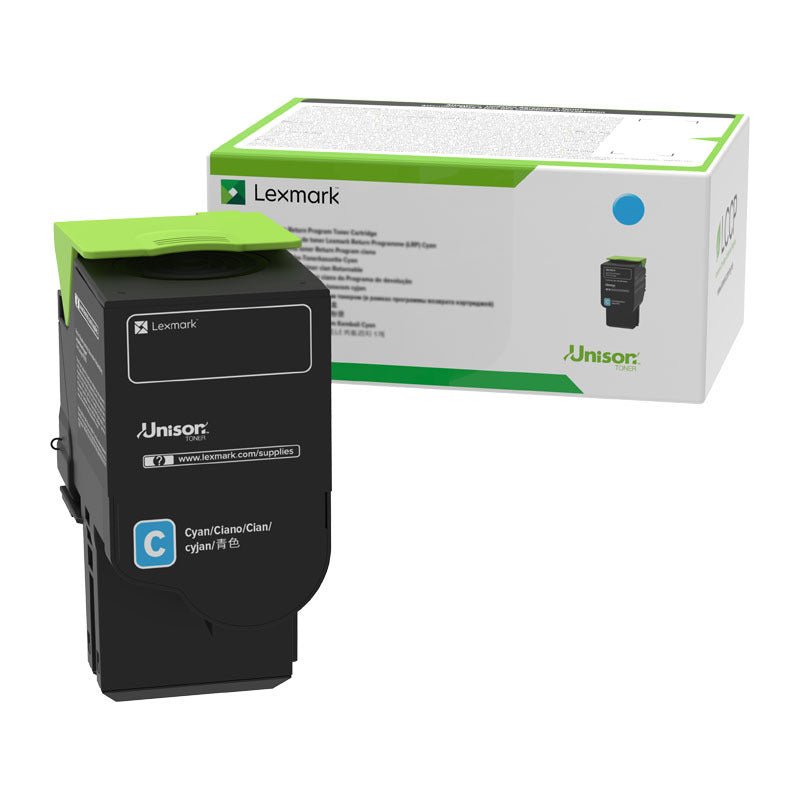 Lexm 78C6XCE XHY Cyan Toner - Cartridge West