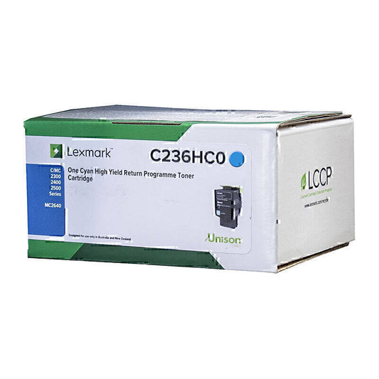 Lexm C2360C0 Cyan Toner - Cartridge West