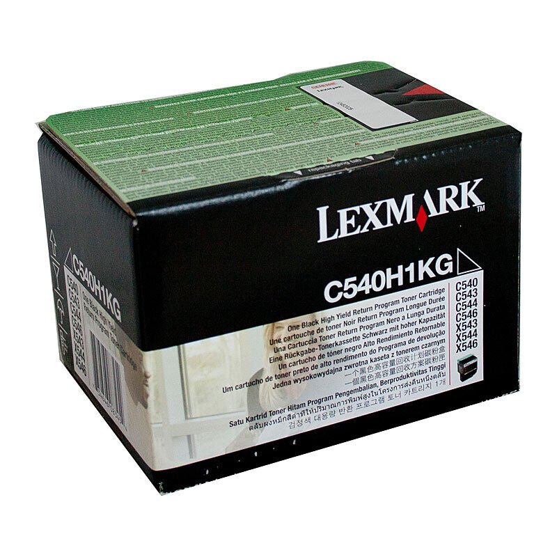Lexm C540H1KG Black Toner - Cartridge West