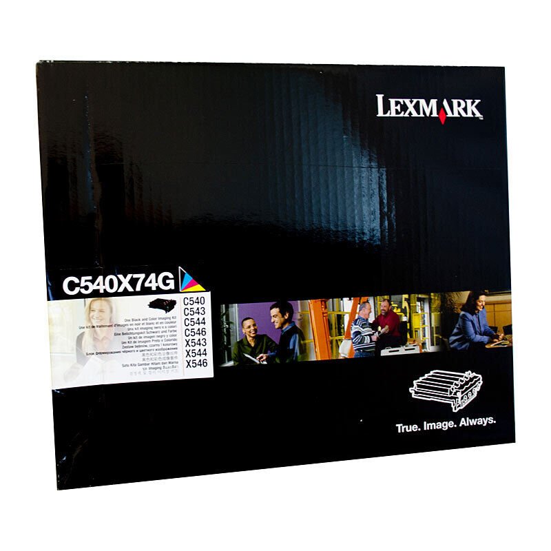 Lexm C540X74G Bk/Col Image Kit - Cartridge West