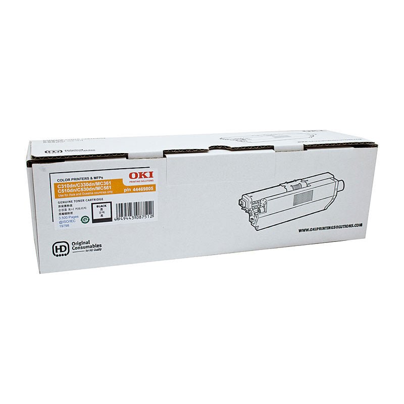 Oki C310DN Black Toner - Cartridge West