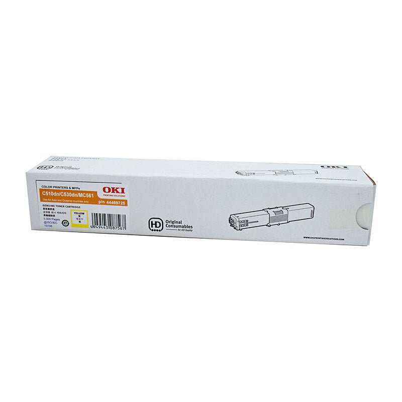 Oki C510DN Yellow Toner - Cartridge West