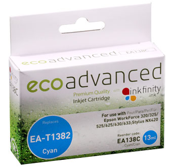 Compatible Epson 138 Cyan Ink Cartridge