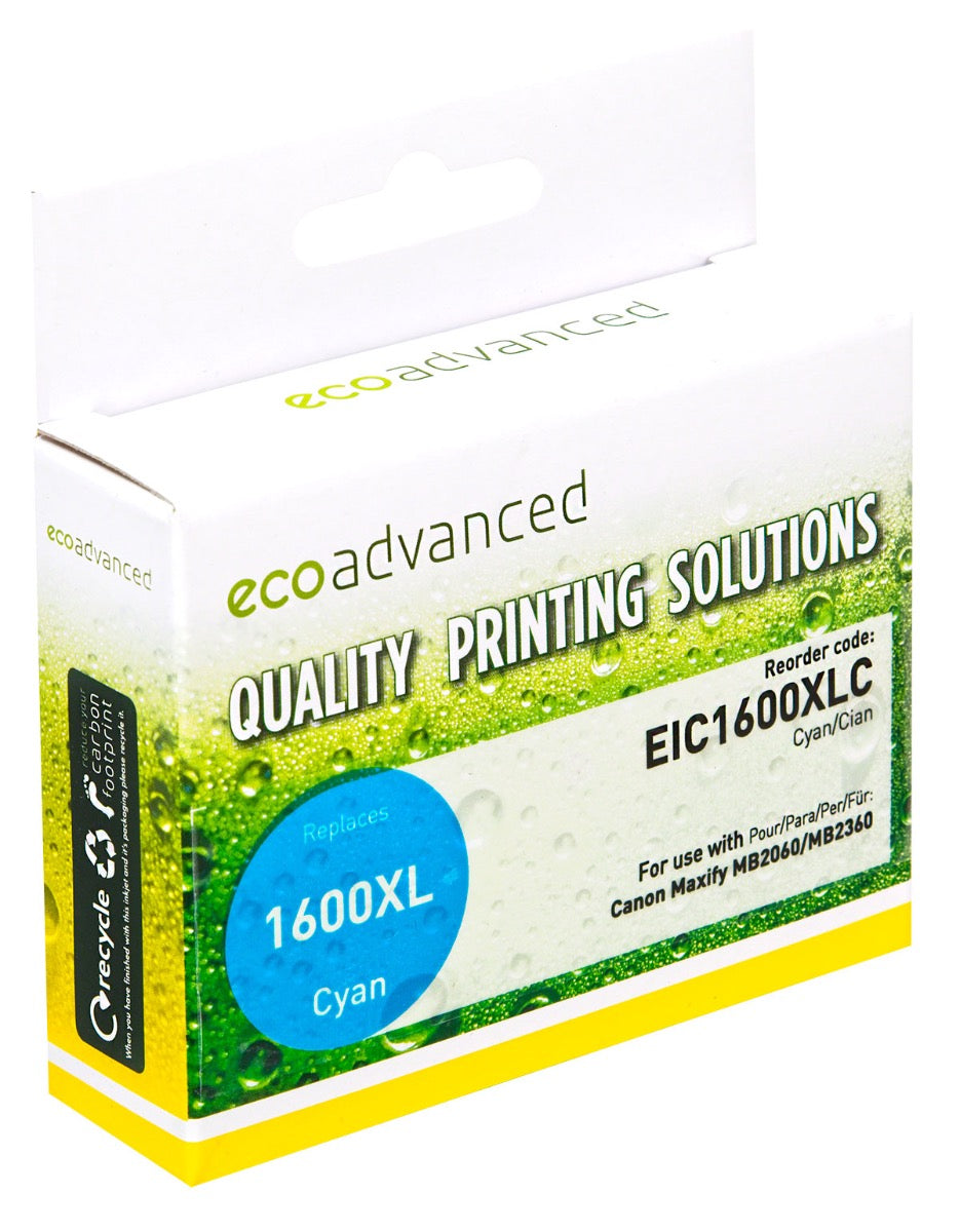 Compatible Canon PGI1600XL Cyan Ink