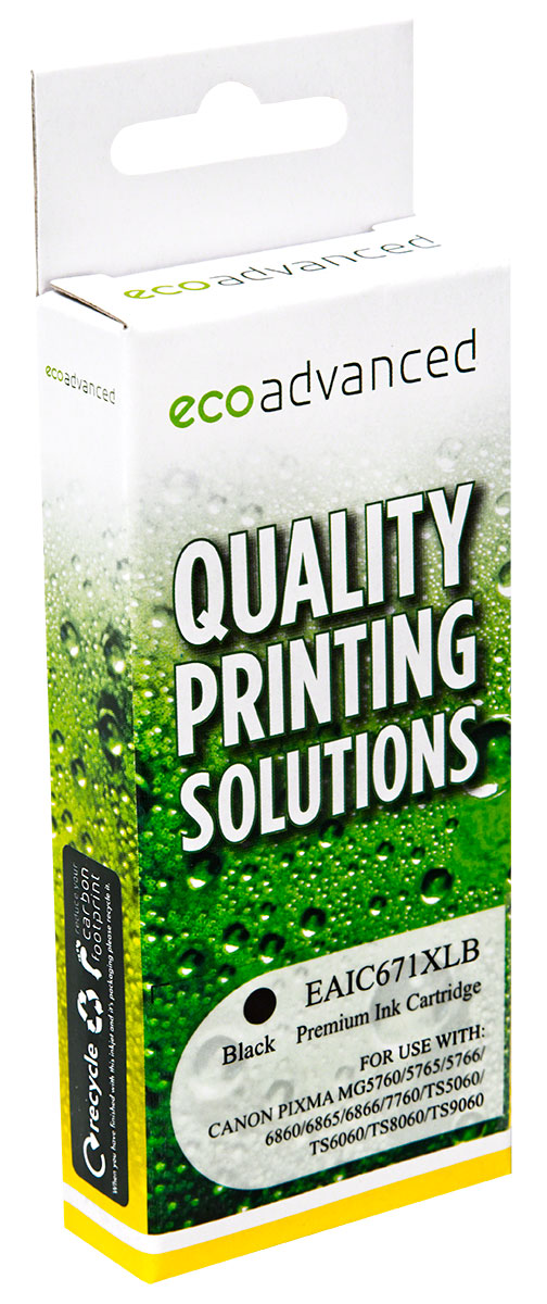 Compatible Canon 671XL Black Ink Cartridge
