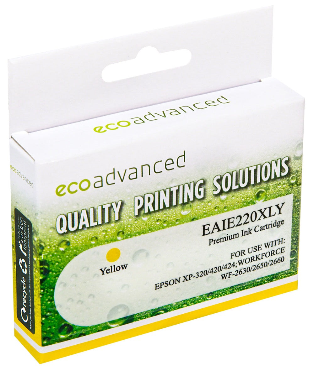 Compatible Epson 220HY Yellow Ink Cartridge