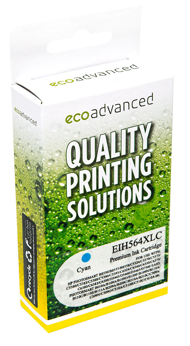 Compatible HP #564XL Cyan Ink Cartridge